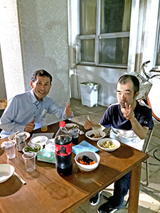 >第一貴峯館の利用者がBBQを楽しみました♪