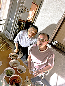 >第一貴峯館の利用者がBBQを楽しみました♪