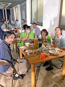 >第一貴峯館の利用者がBBQを楽しみました♪