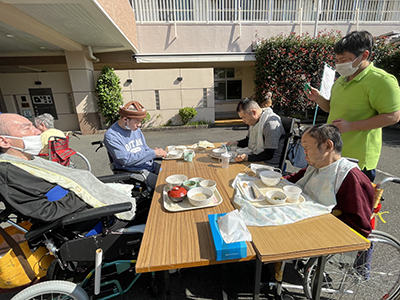 防災訓練とさんま祭り